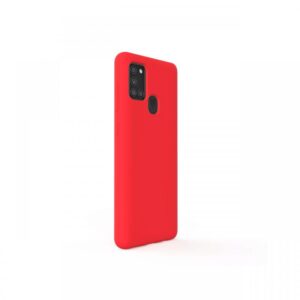 Husa Samsung Galaxy A21s Lemontti Liquid Silicon Black Husa Samsung Galaxy A21s Lemontti Liquid Silicon Black