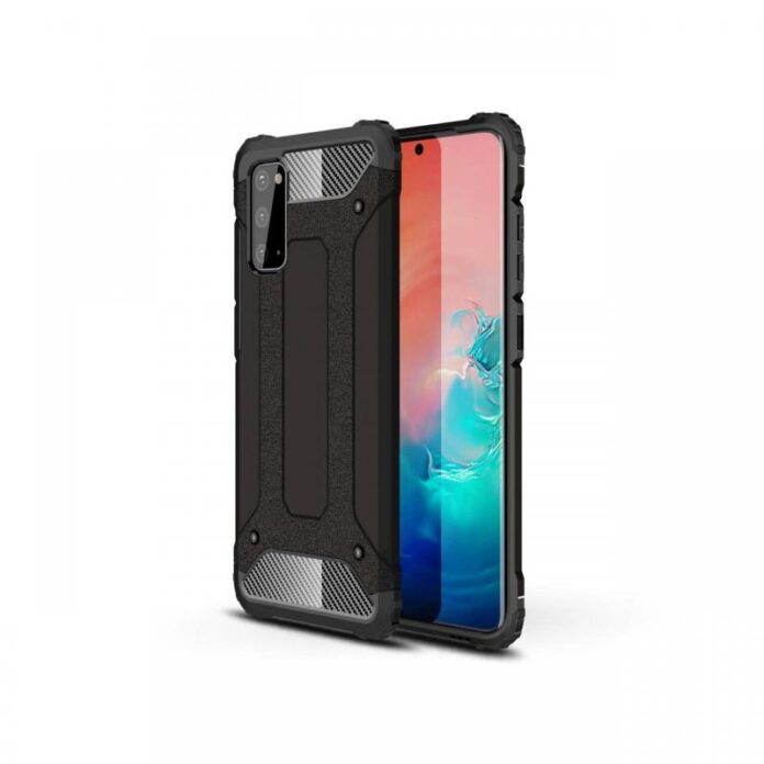 Husa Samsung Galaxy S20 Lemontti Hybrid Armor Negru