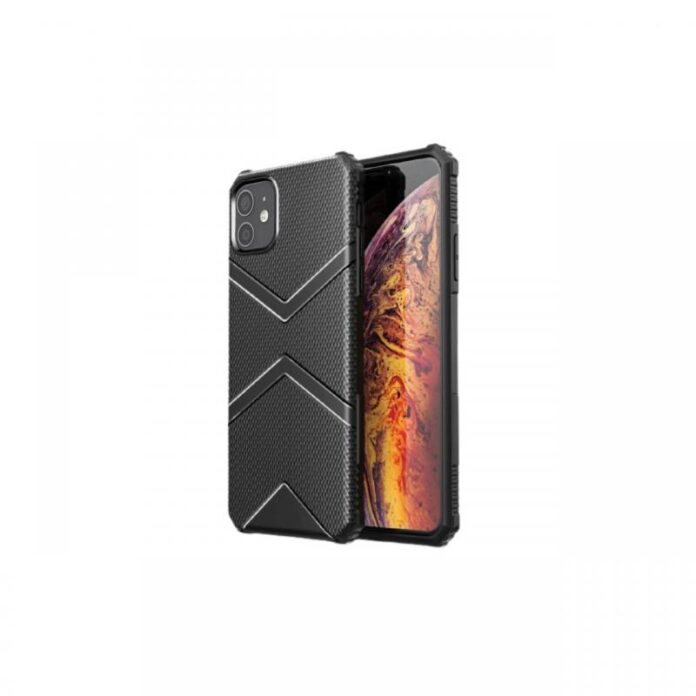 Husa iPhone 12 Mini Lemontti Diamond Shield Black Husa iPhone 12 Mini Lemontti Diamond Shield Black