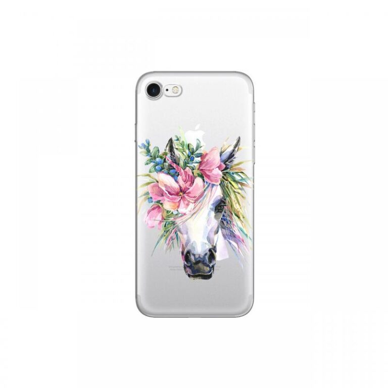 Husa iPhone 7/8/SE2020/SE2022 Lemontti Silicon Art Watercolor Unicorn