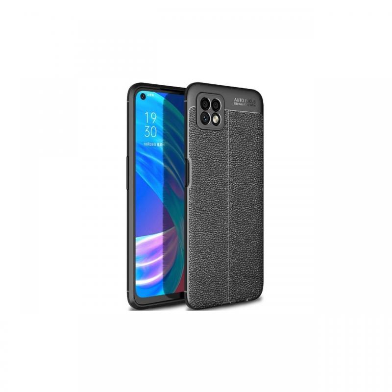 Husa Oppo A72 5G Lemontti Litchi Red Husa Oppo A72 5G Lemontti Litchi Red