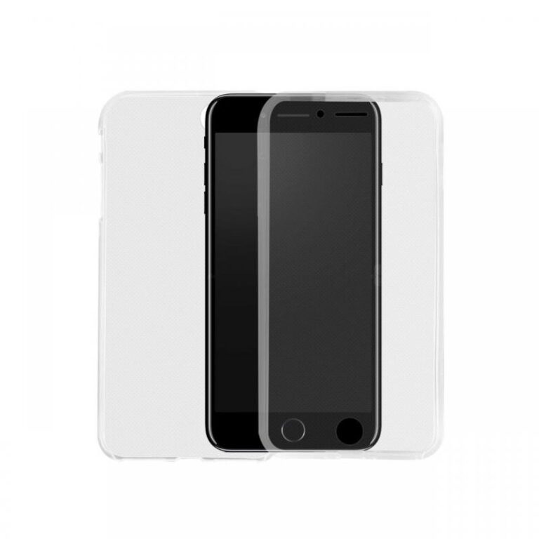 Husa iPhone 7/8/SE2020/SE2022 Lemontti Silicon Full Cover 360° Transparent