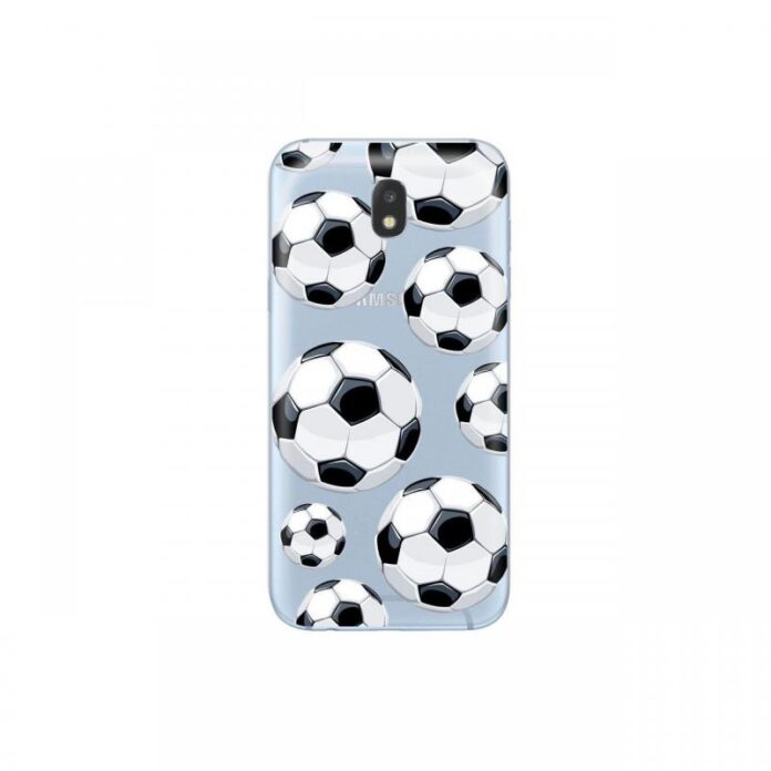 Husa Samsung Galaxy J3 (2017) Lemontti Silicon Art Football Husa Samsung Galaxy J3 (2017) Lemontti Silicon Art Football