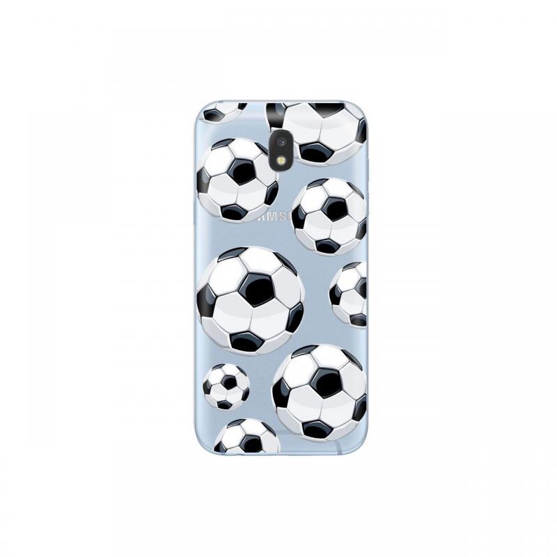 Husa Samsung Galaxy J3 (2017) Lemontti Silicon Art Football Husa Samsung Galaxy J3 (2017) Lemontti Silicon Art Football