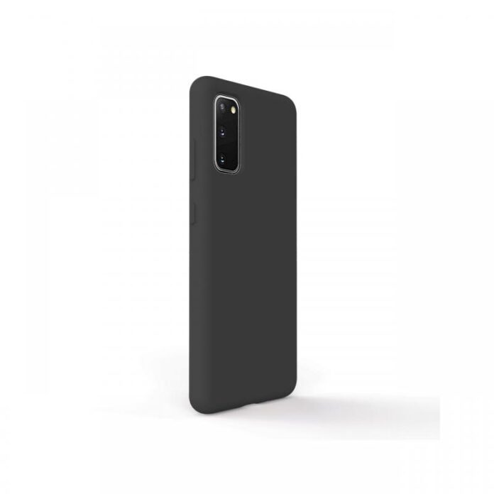 Husa Samsung Galaxy S20 Lemontti Liquid Silicon Dark Blue