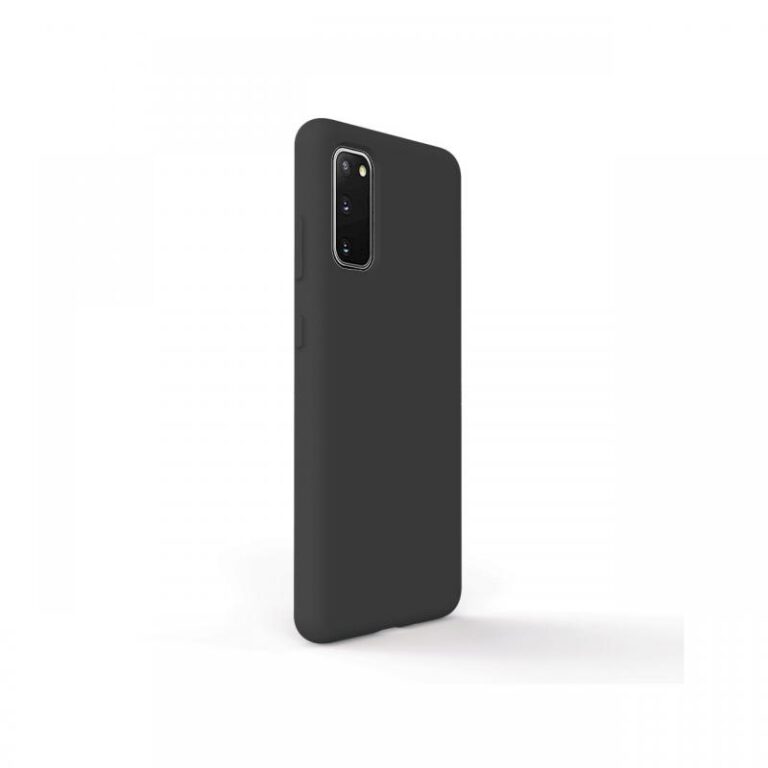 Husa Samsung Galaxy S20 Lemontti Liquid Silicon Dark Blue