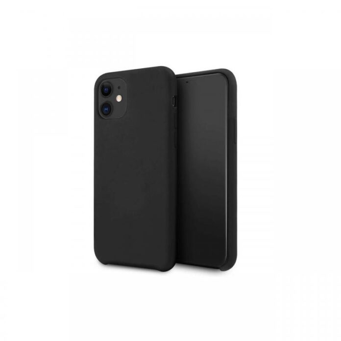 Husa iPhone 12 Mini Lemontti Silicone Lite Gri Husa iPhone 12 Mini Lemontti Silicone Lite Gri