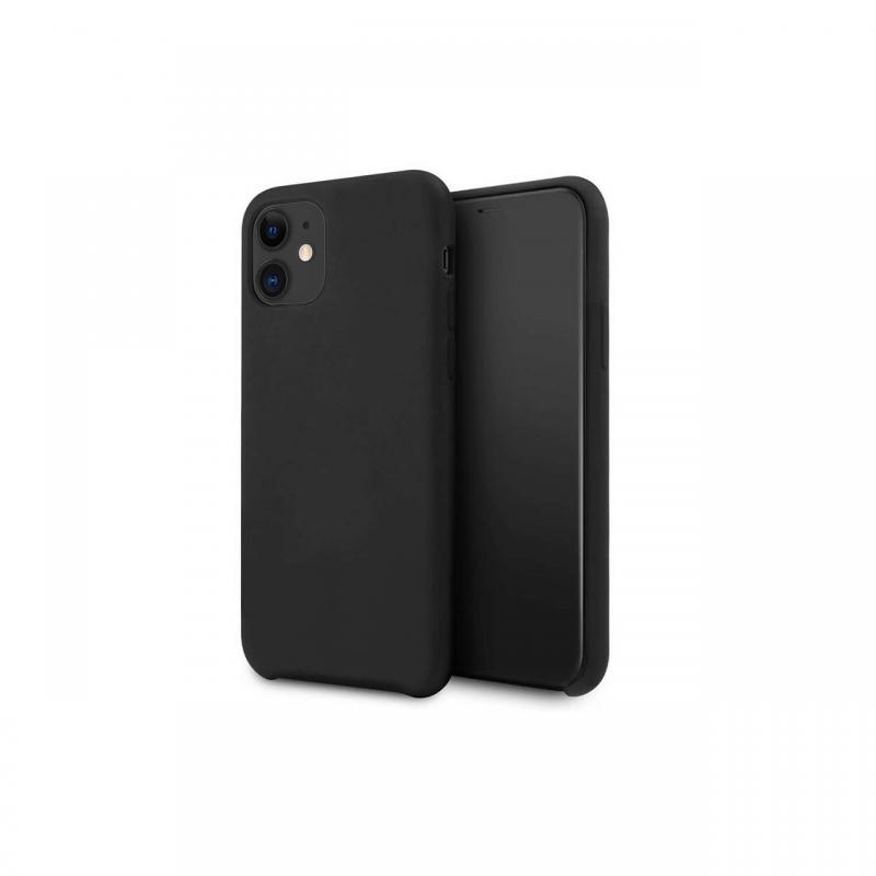 Husa iPhone 12 Mini Lemontti Silicone Lite Gri Husa iPhone 12 Mini Lemontti Silicone Lite Gri