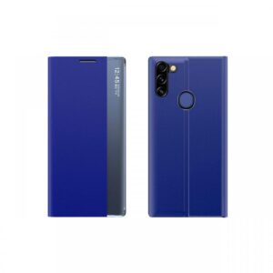 Husa Samsung Galaxy A11 / M11 Lemontti Book New Sleep Albastru Husa Samsung Galaxy A11 / M11 Lemontti Book New Sleep Albastru