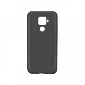 Husa Huawei Nova 5z Lemontti Silicon Silky Negru Husa Huawei Nova 5z Lemontti Silicon Silky Negru