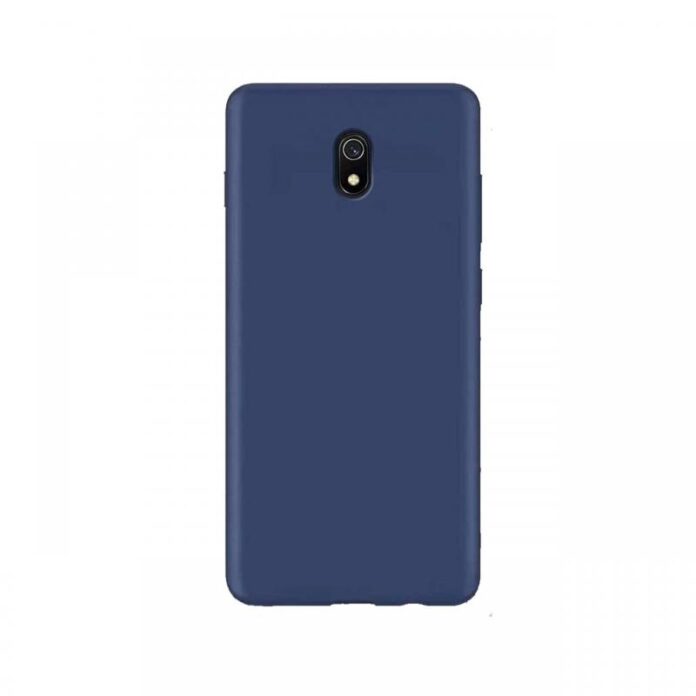 Husa Xiaomi Redmi 8A Lemontti Silicon Silky Albastru Inchis