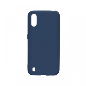 Husa Samsung Galaxy A01 Lemontti Silicon Silky Negru Husa Samsung Galaxy A01 Lemontti Silicon Silky Negru