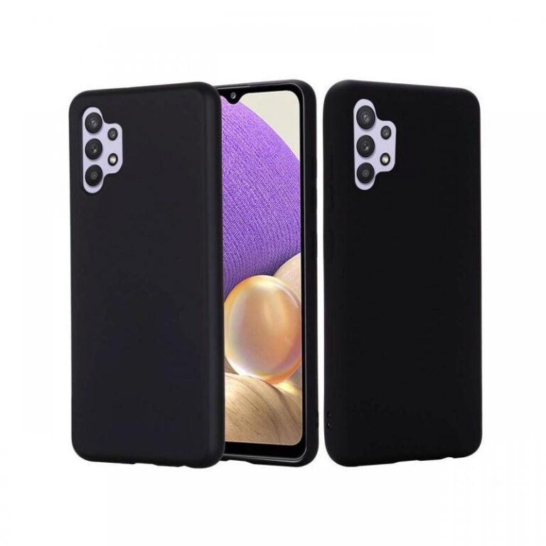 Husa Samsung Galaxy A32 4G Lemontti Silicon Silky Navy