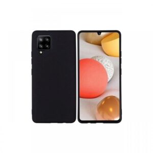 Husa Samsung Galaxy A42 5G Lemontti Silicon Silky Albastru Inchis Husa Samsung Galaxy A42 5G Lemontti Silicon Silky Albastru Inchis