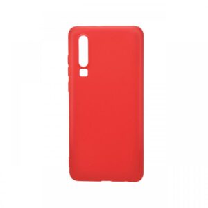 Husa Huawei P30 Lemontti Silicon Silky Negru Husa Huawei P30 Lemontti Silicon Silky Negru