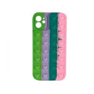 Husa iPhone 11 Lemontti Heart Pop it Multicolor 5 Husa iPhone 11 Lemontti Heart Pop it Multicolor 5