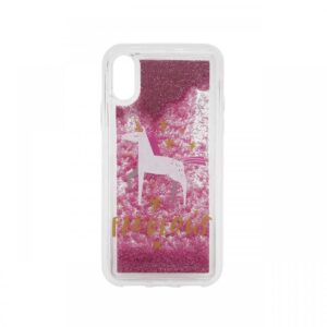 Husa iPhone XS / X Lemontti Liquid Sand Fabulous Glitter Husa iPhone XS / X Lemontti Liquid Sand Fabulous Glitter