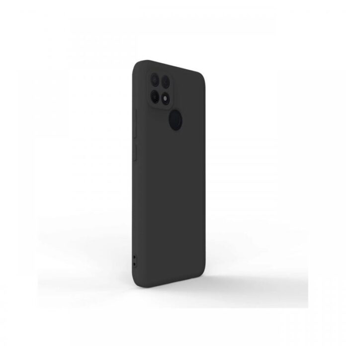 Husa Oppo A15 Lemontti Silicon Soft Slim Black Husa Oppo A15 Lemontti Silicon Soft Slim Black