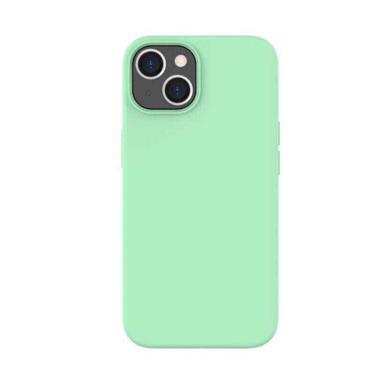 Lemontti Husa Liquid Silicon MagCharge iPhone 14 Fistic (protectie 360°, material fin, captusit cu microfibra)