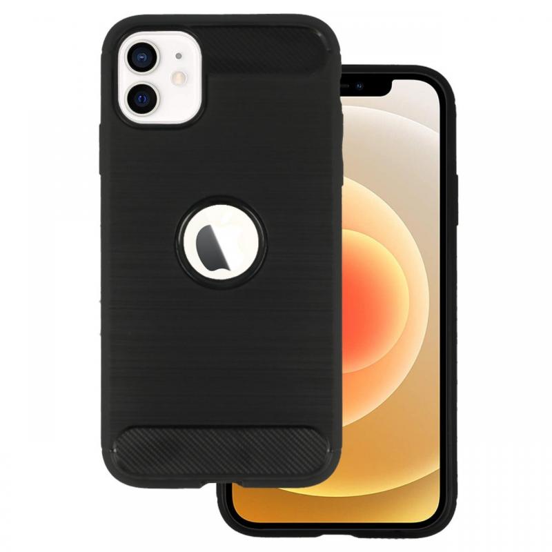 Lemontti Husa Carbon Case Flexible iPhone 11 Negru Lemontti Husa Carbon Case Flexible iPhone 11 Negru