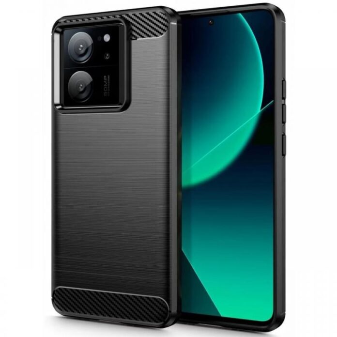 Lemontti Husa Carbon Xiaomi 13T Pro Negru Lemontti Husa Carbon Xiaomi 13T Pro Negru