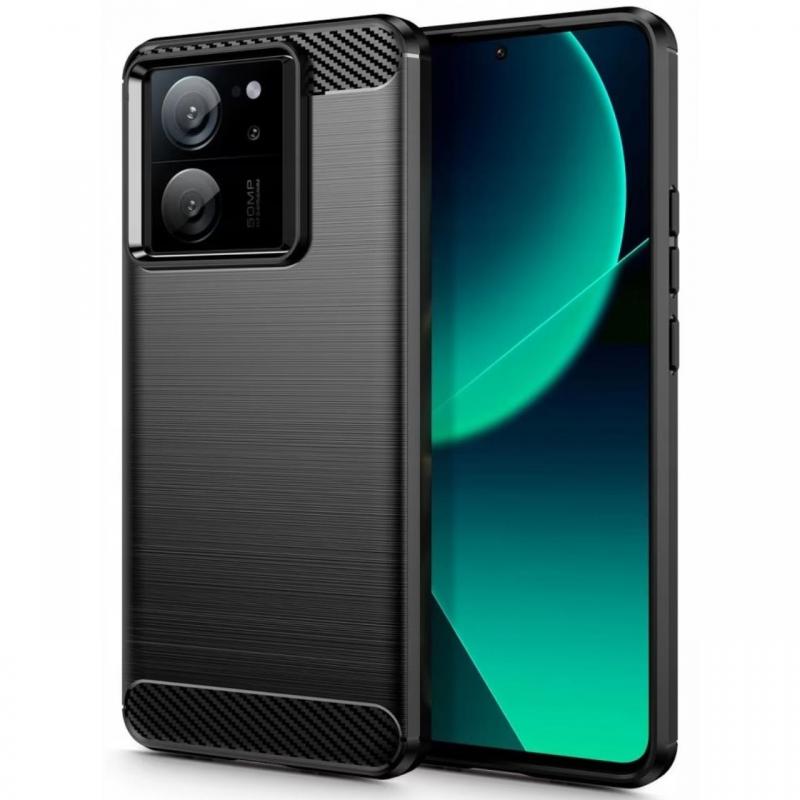 Lemontti Husa Carbon Xiaomi 13T Pro Negru Lemontti Husa Carbon Xiaomi 13T Pro Negru