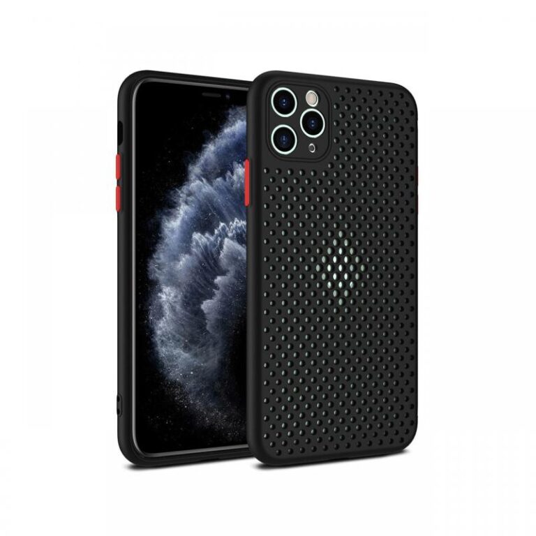 Husa iPhone 12 / 12 Pro Lemontti Bubble Rosu
