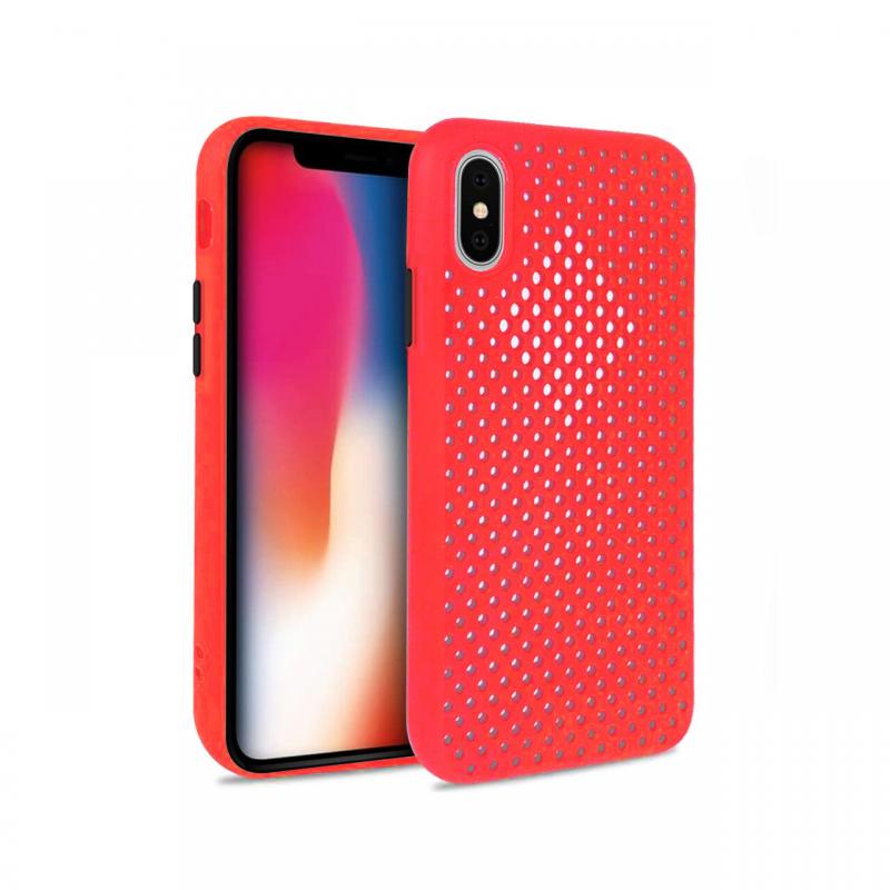 Husa iPhone X / XS Lemontti Bubble Verde Husa iPhone X / XS Lemontti Bubble Verde