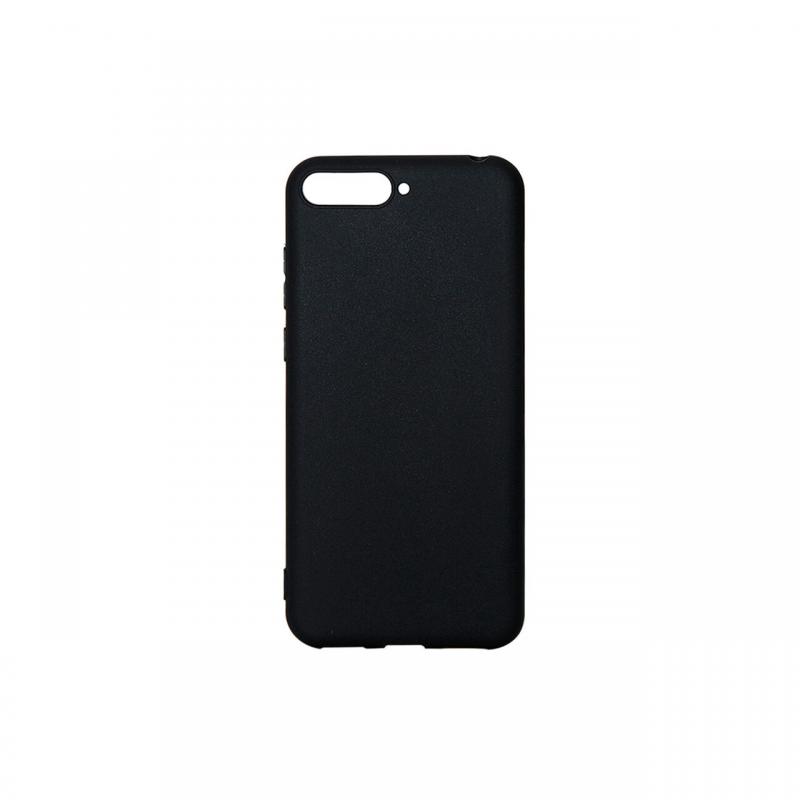 Husa Huawei Y6 2018 Lemontti Silicon Silky Albastru Inchis Husa Huawei Y6 2018 Lemontti Silicon Silky Albastru Inchis