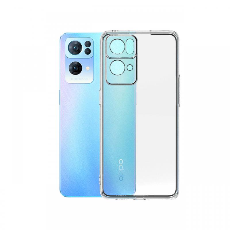 Husa Oppo Reno7 Pro 5G Lemontti Silicon Transparent Husa Oppo Reno7 Pro 5G Lemontti Silicon Transparent