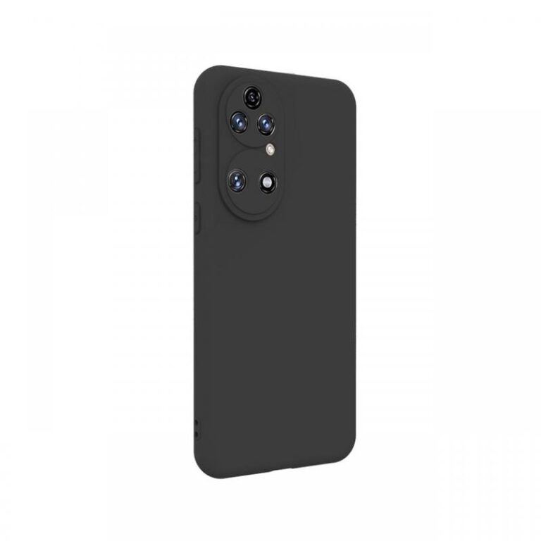 Husa Huawei P50 Lemontti Silicon Silky Negru