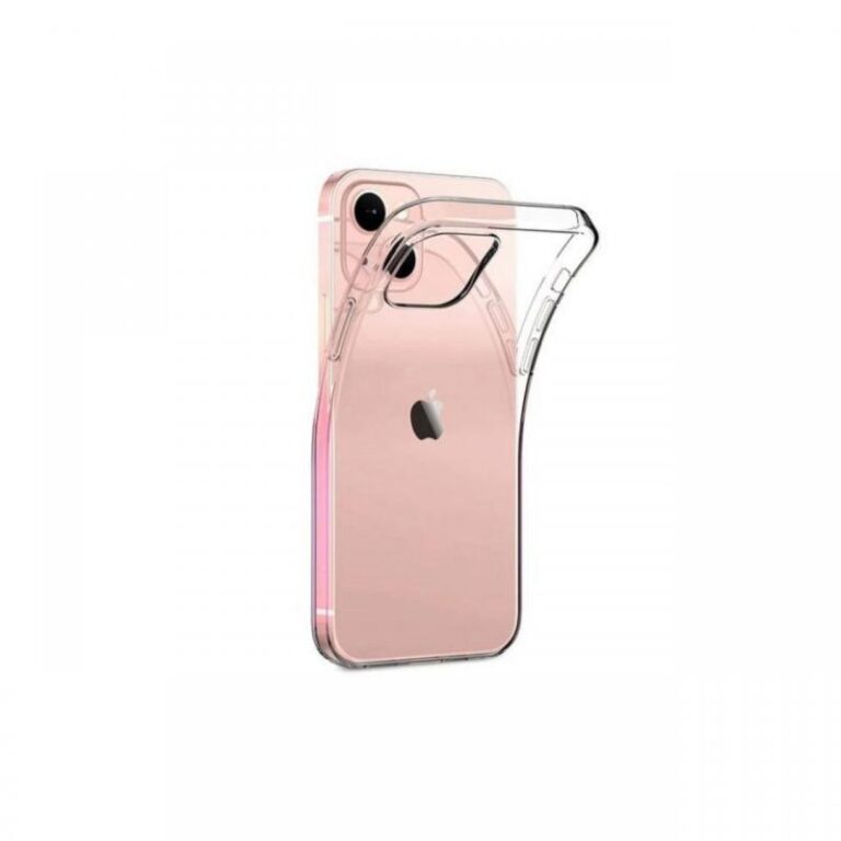 Husa iPhone 14 Lemontti Silicon Transparent