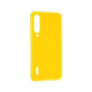 Husa Xiaomi Mi CC9 Lemontti Silicon Silky Galben Husa Xiaomi Mi CC9 Lemontti Silicon Silky Galben