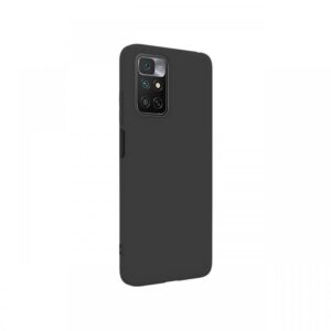 Husa Xiaomi Redmi Note 11 4G Lemontti Silicon Silky Negru Husa Xiaomi Redmi Note 11 4G Lemontti Silicon Silky Negru