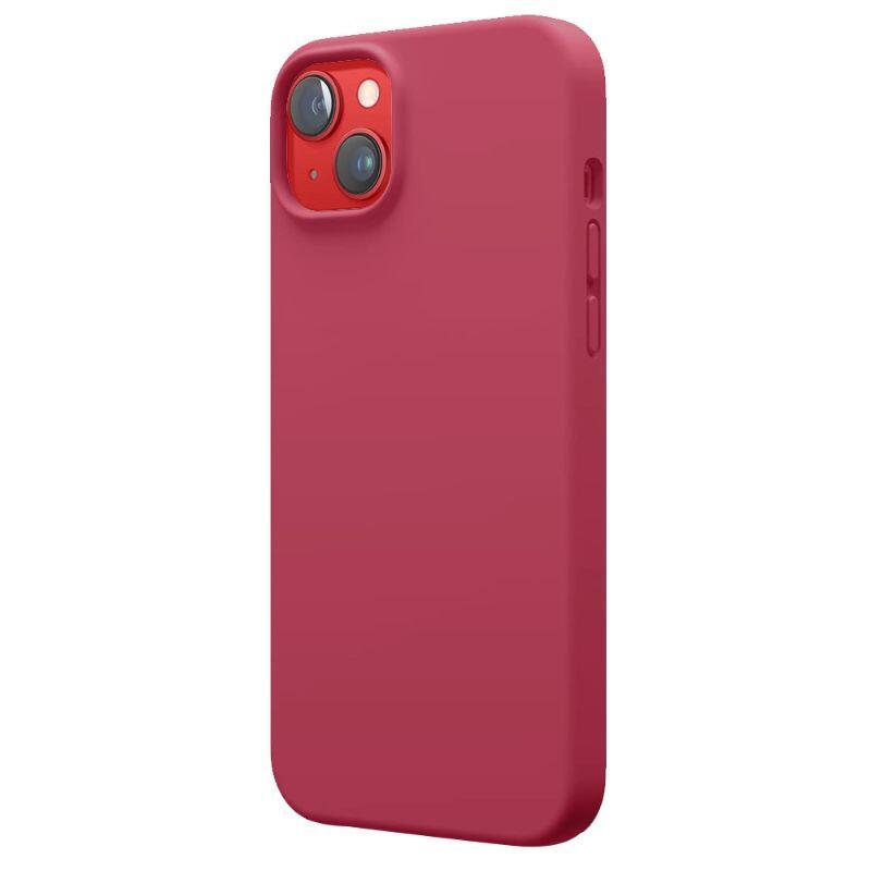 Lemontti Husa Liquid Silicon MagCharge iPhone 14 Plus Roze (protectie 360°, material fin, captusit cu microfibra) Lemontti Husa Liquid Silicon MagCharge iPhone 14 Plus Roze (protectie 360°, material fin, captusit cu microfibra)