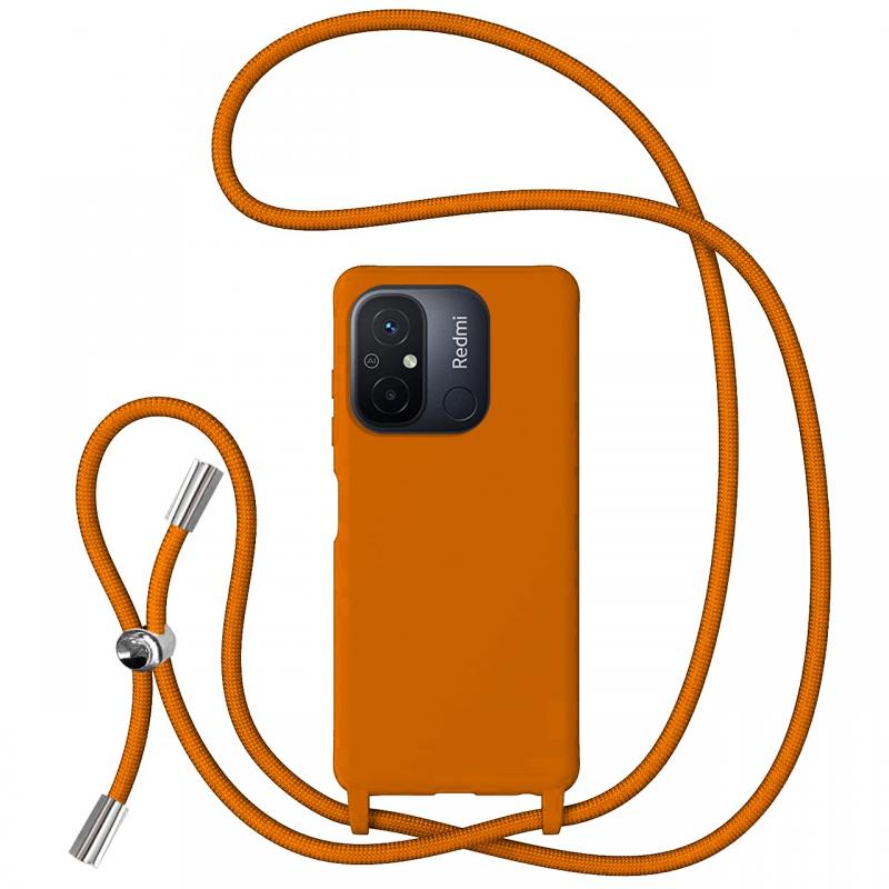 Lemontti Husa Silicon cu Snur Xiaomi Redmi 12C Rosu (protectie 360°, material fin, captusit cu microfibra) Lemontti Husa Silicon cu Snur Xiaomi Redmi 12C Rosu (protectie 360°, material fin, captusit cu microfibra)