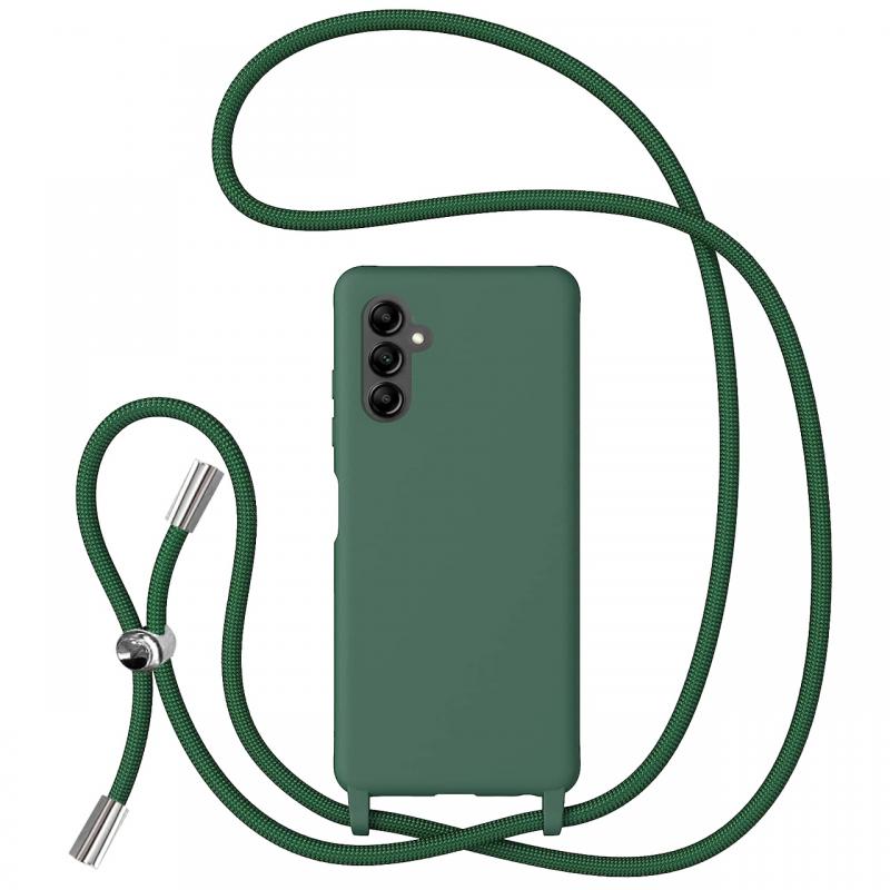 Lemontti Husa Silicon cu Snur Samsung Galaxy A54 5G Portocaliu (protectie 360°, material fin, captusit cu microfibra) Lemontti Husa Silicon cu Snur Samsung Galaxy A54 5G Portocaliu (protectie 360°, material fin, captusit cu microfibra)