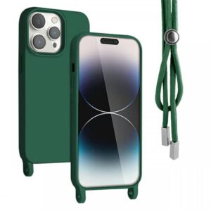 Lemontti Husa Silicon cu Snur iPhone 13 Pro Portocaliu (protectie 360°, material fin, captusit cu microfibra) Lemontti Husa Silicon cu Snur iPhone 13 Pro Portocaliu (protectie 360°, material fin, captusit cu microfibra)