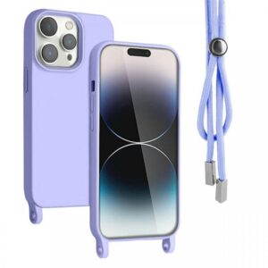 Lemontti Husa Silicon cu Snur iPhone 14 Pro Verde (protectie 360°, material fin, captusit cu microfibra) Lemontti Husa Silicon cu Snur iPhone 14 Pro Verde (protectie 360°, material fin, captusit cu microfibra)