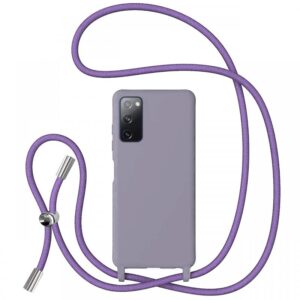 Lemontti Husa Silicon cu Snur Samsung Galaxy S20 FE Verde (protectie 360°, material fin, captusit cu microfibra) Lemontti Husa Silicon cu Snur Samsung Galaxy S20 FE Verde (protectie 360°, material fin, captusit cu microfibra)
