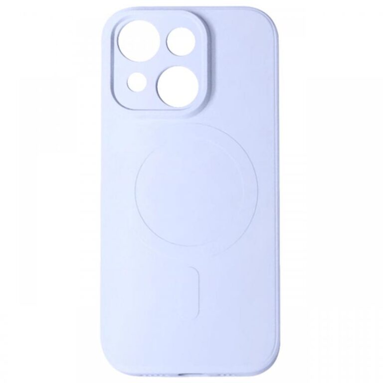 Lemontti Husa Silicon iPhone 15 MagSafe Crem