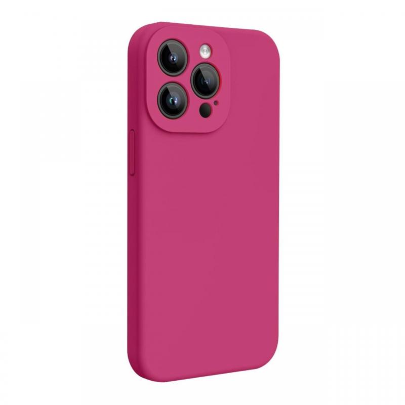 Lemontti Husa Liquid Silicon MagCharge iPhone 15 Pro Roze (protectie 360°, material fin, captusit cu microfibra) Lemontti Husa Liquid Silicon MagCharge iPhone 15 Pro Roze (protectie 360°, material fin, captusit cu microfibra)
