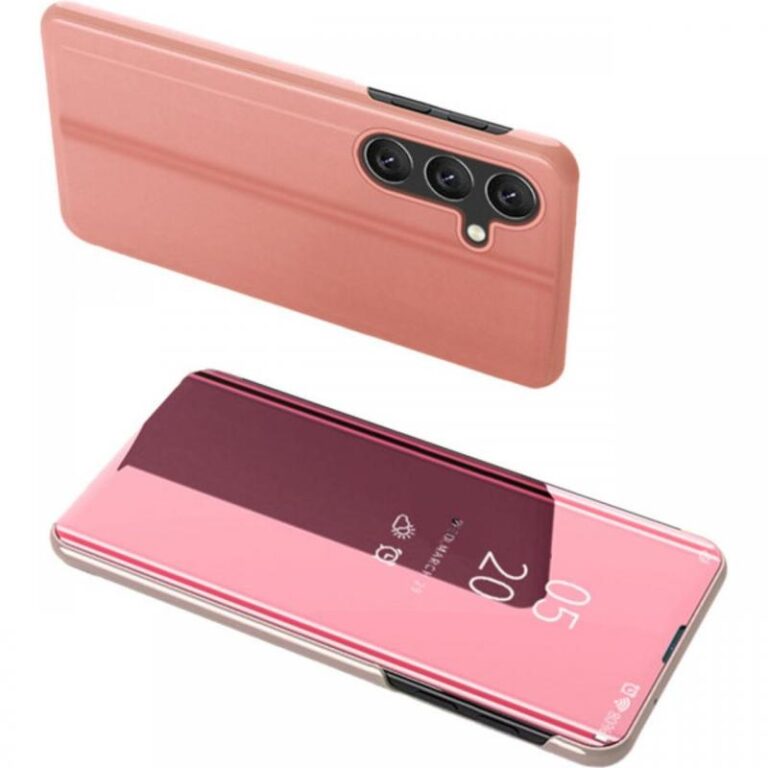 Lemontti Husa Book Clear View Samsung Galaxy A25 5G Negru