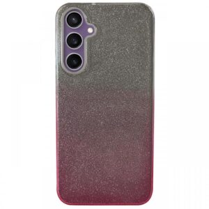 Lemontti Husa Shining Samsung Galaxy S23 FE Transparent / Auriu Lemontti Husa Shining Samsung Galaxy S23 FE Transparent / Auriu