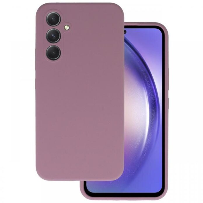 Lemontti Husa Silicone Lite Samsung Galaxy A55 Roz Lemontti Husa Silicone Lite Samsung Galaxy A55 Roz