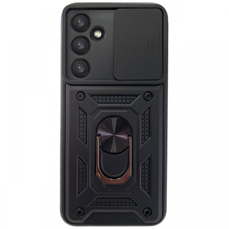 Lemontti Husa Slide Camera Armor Samsung Galaxy A35 Negru
