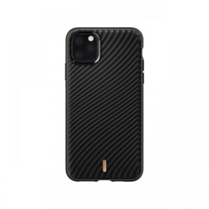 Husa iPhone 11 Pro Cyrill by Spigen Wave Shell Black Husa iPhone 11 Pro Cyrill by Spigen Wave Shell Black