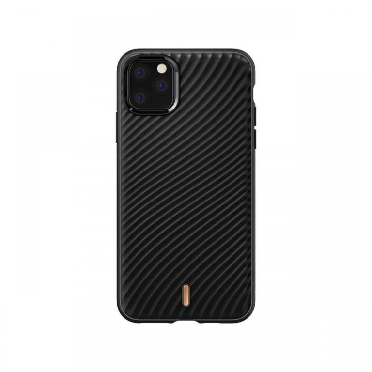 Husa iPhone 11 Pro Cyrill by Spigen Wave Shell Black