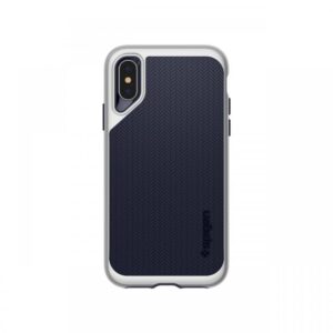 Husa iPhone XS Max Spigen Neo Hybrid Satin Silver Husa iPhone XS Max Spigen Neo Hybrid Satin Silver