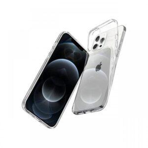Husa iPhone 12 Pro Max Spigen Liquid Crystal Crystal Clear Husa iPhone 12 Pro Max Spigen Liquid Crystal Crystal Clear